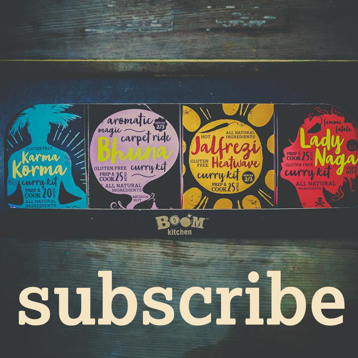 How to set up and manage your Boom curry kit subscription