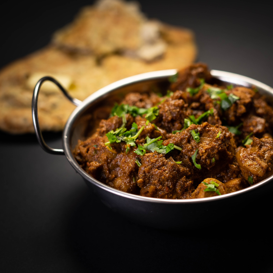 How to cook meat in a curry