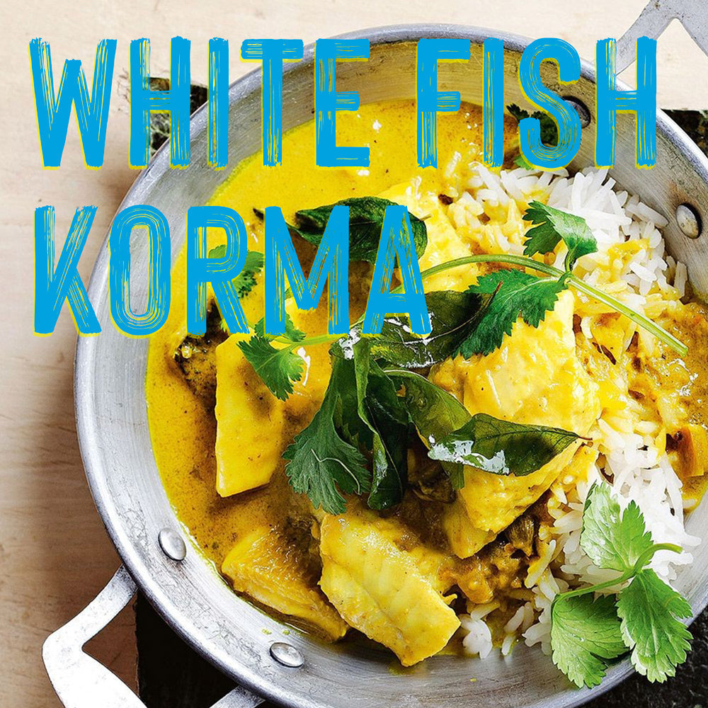 White Fish Korma Karma Recipe | Boom Kitchen
