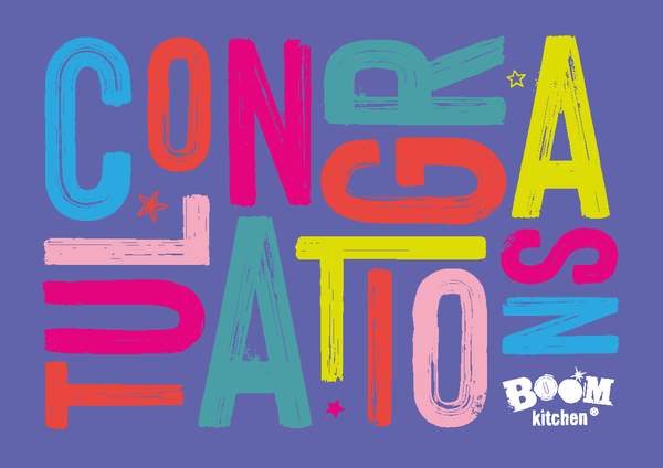 Congratulations Postcard - Add your note and we'll write it by hand