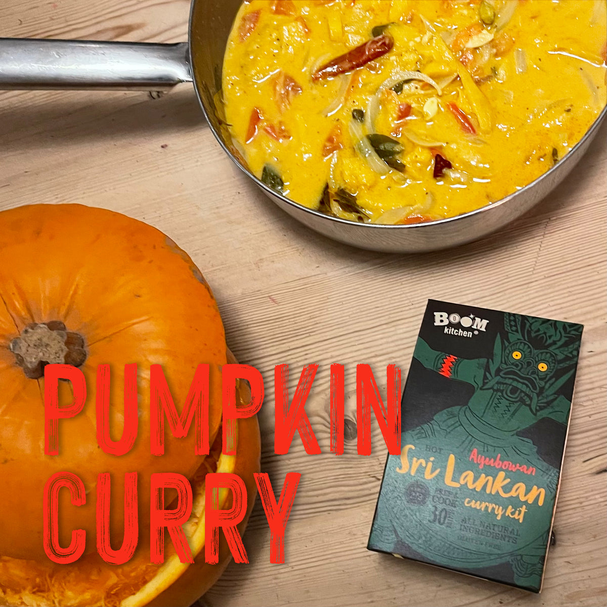 Pumpkin curry recipe