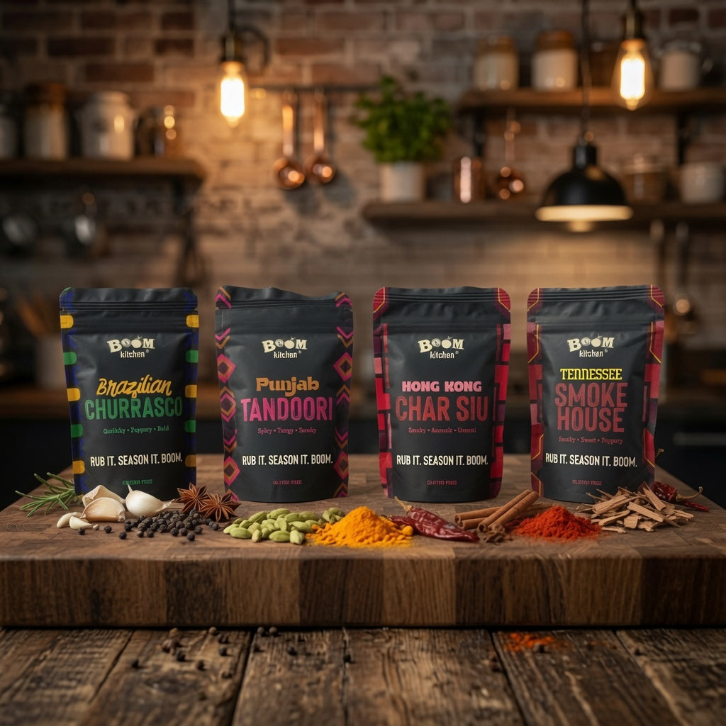 BBQ Rubs Starter Kit — 4 x 100g
