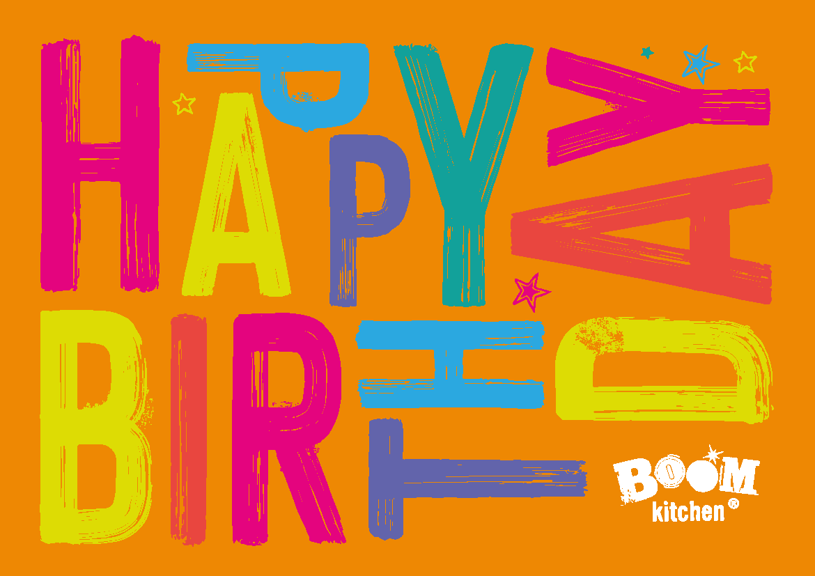 Happy Birthday Postcard - Add your note and we'll write it by hand