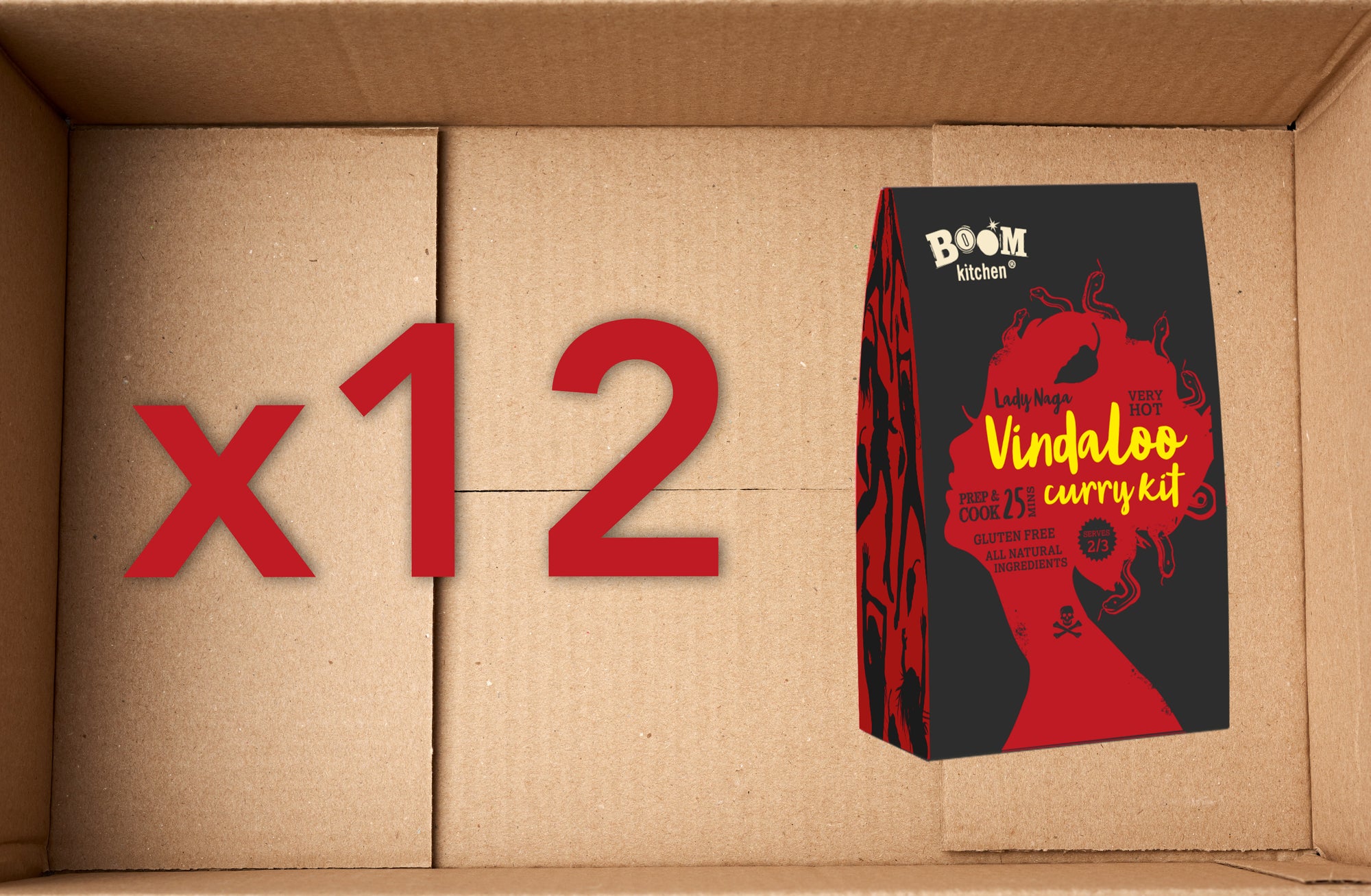 12 x  Lady Naga Vindaloo