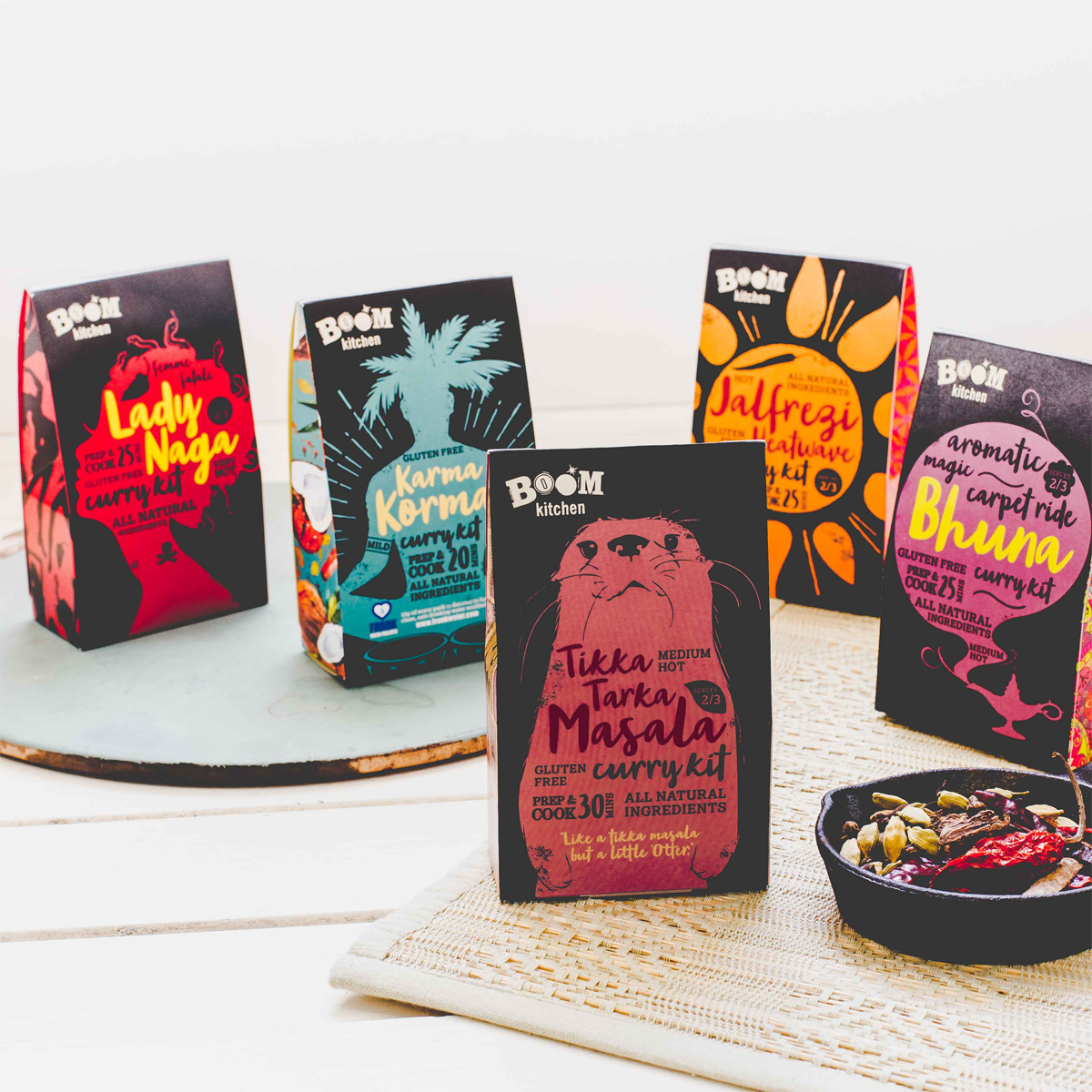 Selection of Award Winning Curry Kits